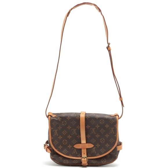 Louis Vuitton Monogram Saumur 30 Crossbody Bag M42256
